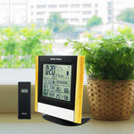 Ws-103_3S Weather Station 3 Wireless Sensors Wwvb Dcf Radio Controlled Clock Thermometer Alarm